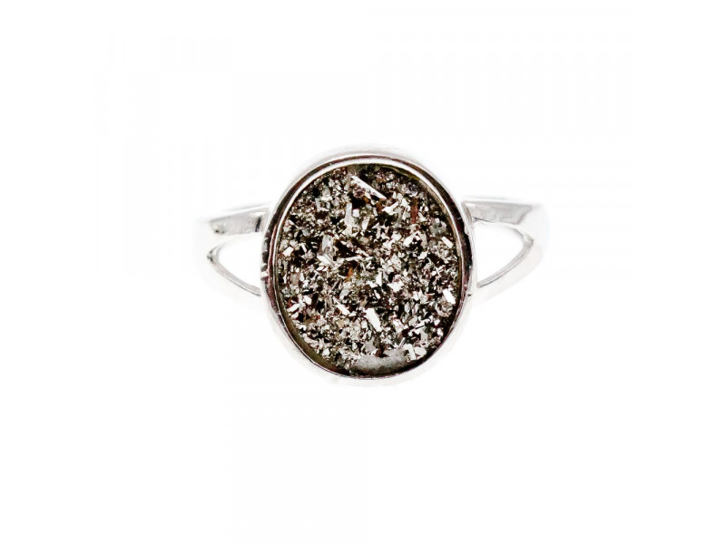

Серебряное кольцо с марказитом Натуральный Sky Jewelry 003347