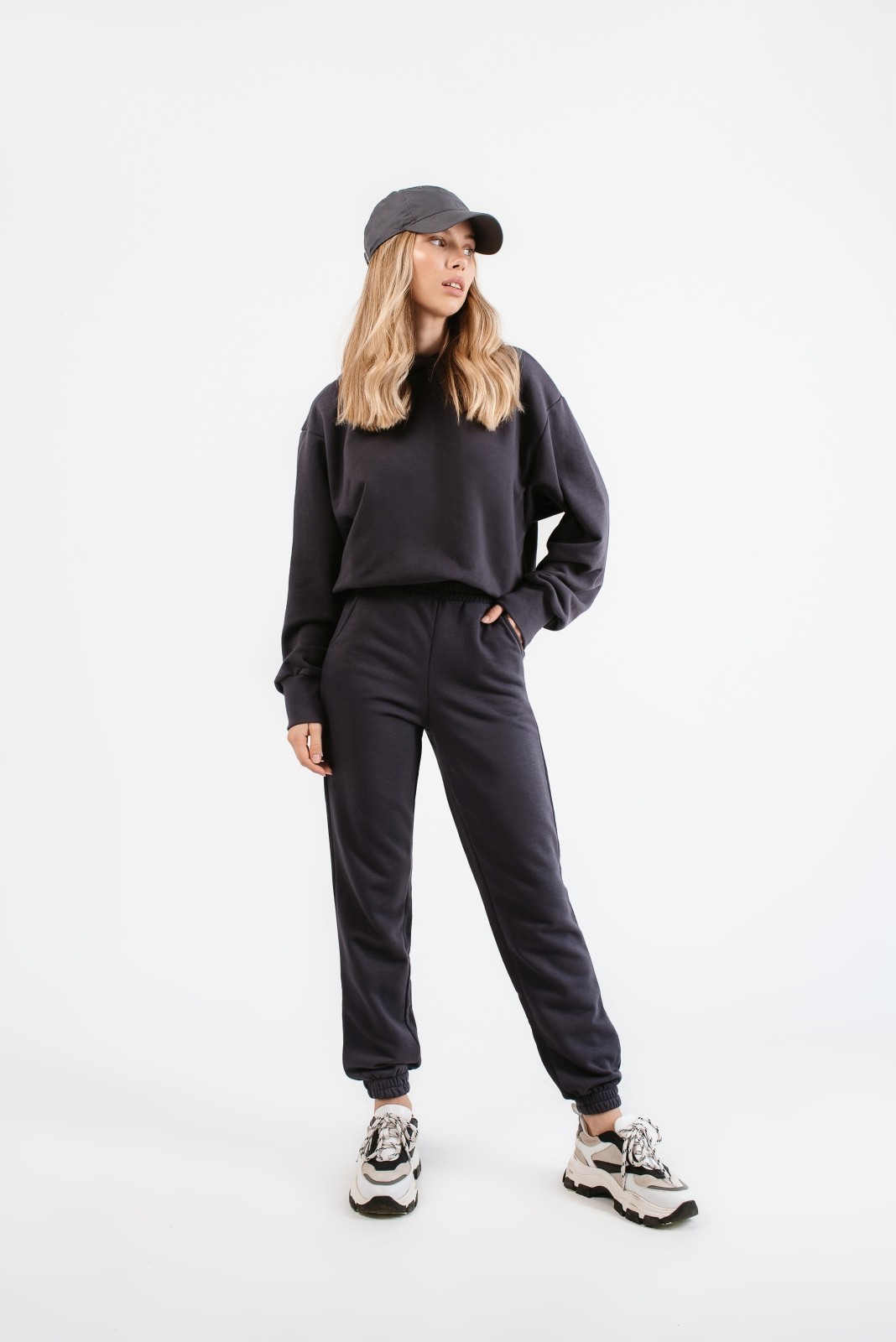 

Спортивный костюм Dreha 1230-10  Графитовый, Спортивный костюм Dreha 1230-10 S Графитовый