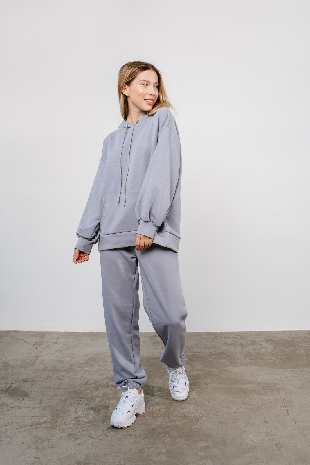 

Спортивный костюм Dreha 1233-17  Серый, Спортивный костюм Dreha 1233-17 XS Серый