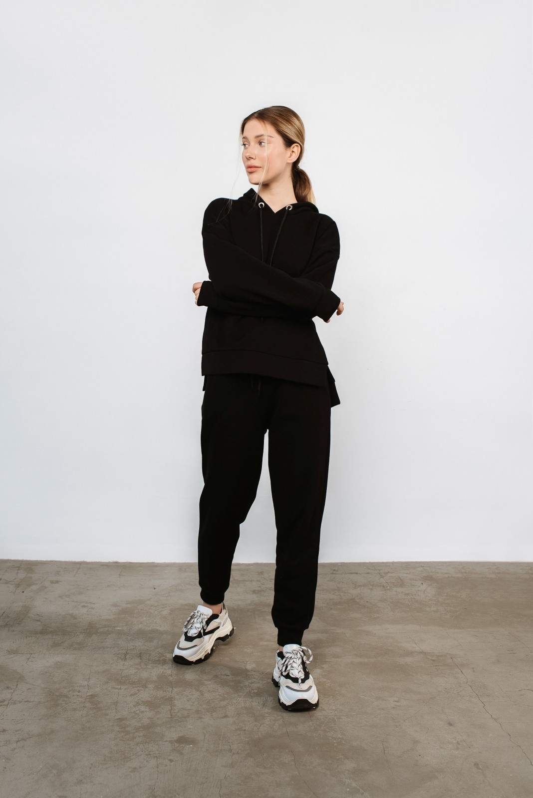 

Спортивный костюм Dreha 1232-6  Черный, Спортивный костюм Dreha 1232-6 S Черный