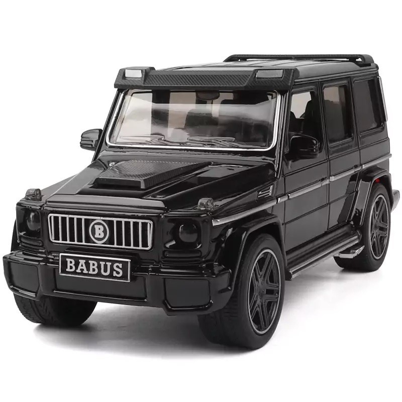 

Машинка коллекционная Mercedes Brabus AutoExpert металлическая модель в масштабе 1:24 черная