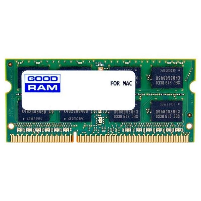 

SO-DIMM 8GB/1600 DDR3 GOODRAM for Apple (W-AMM16008G)