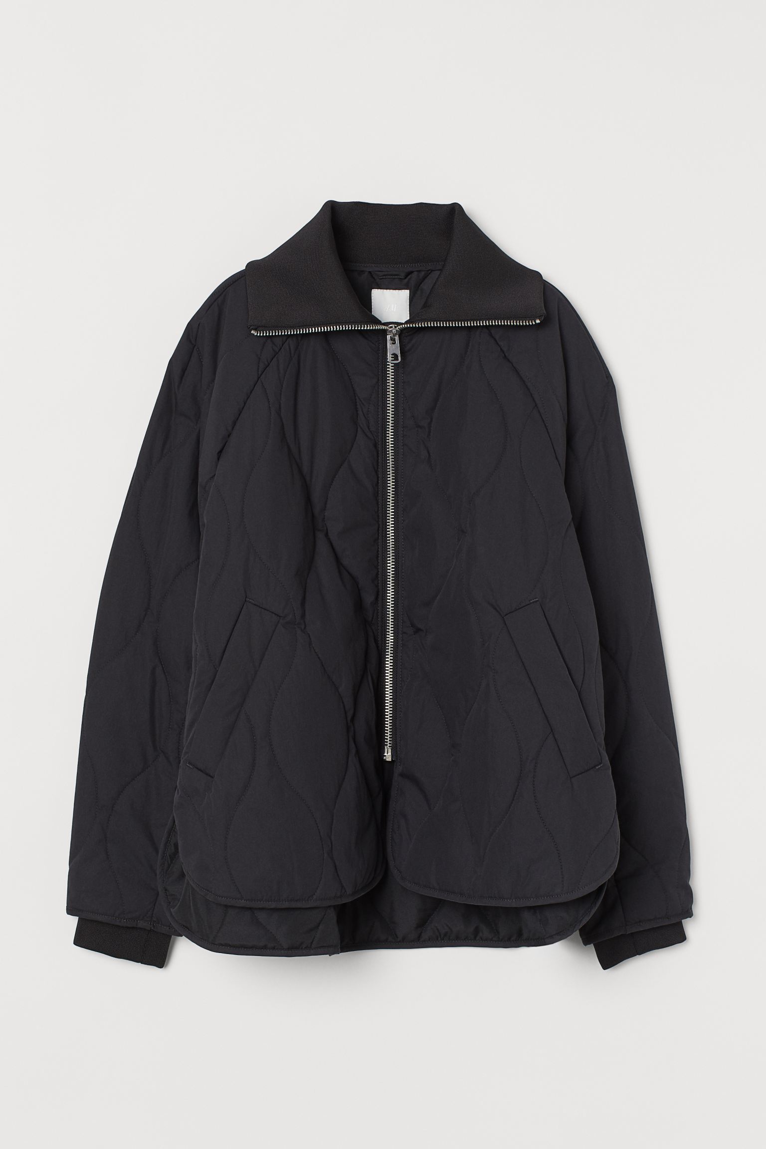 

Куртка H&  черный 23089142932, Куртка H&M M черный 23089142932