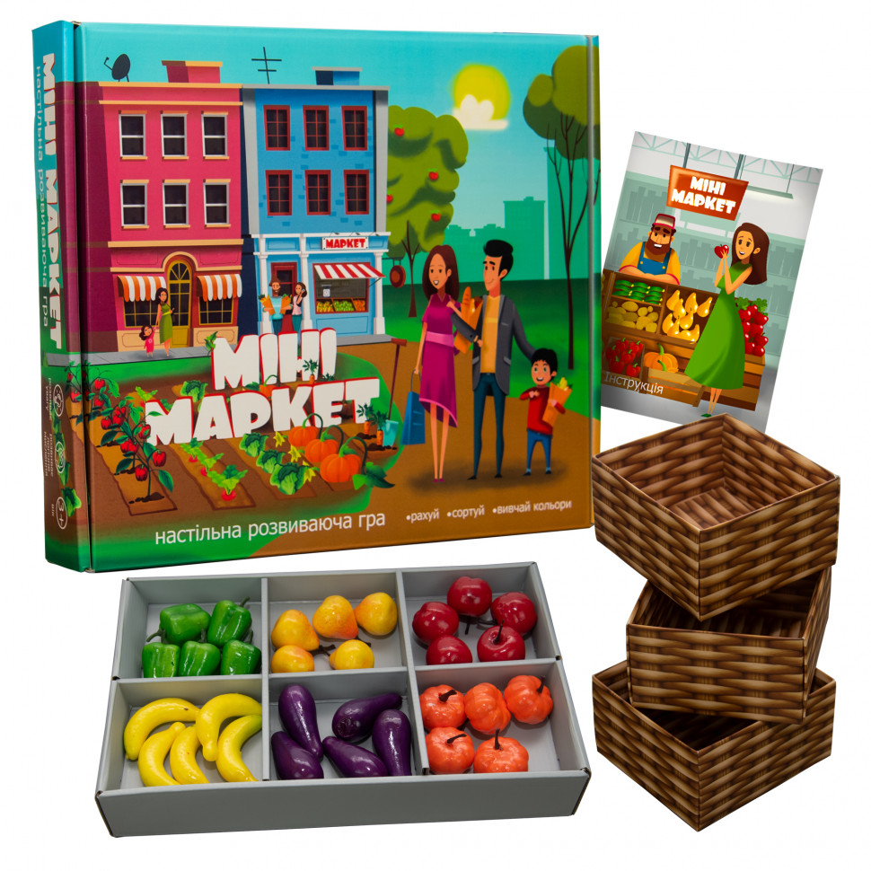 

Настольная игра "Мини Маркет" 30915 (укр.)