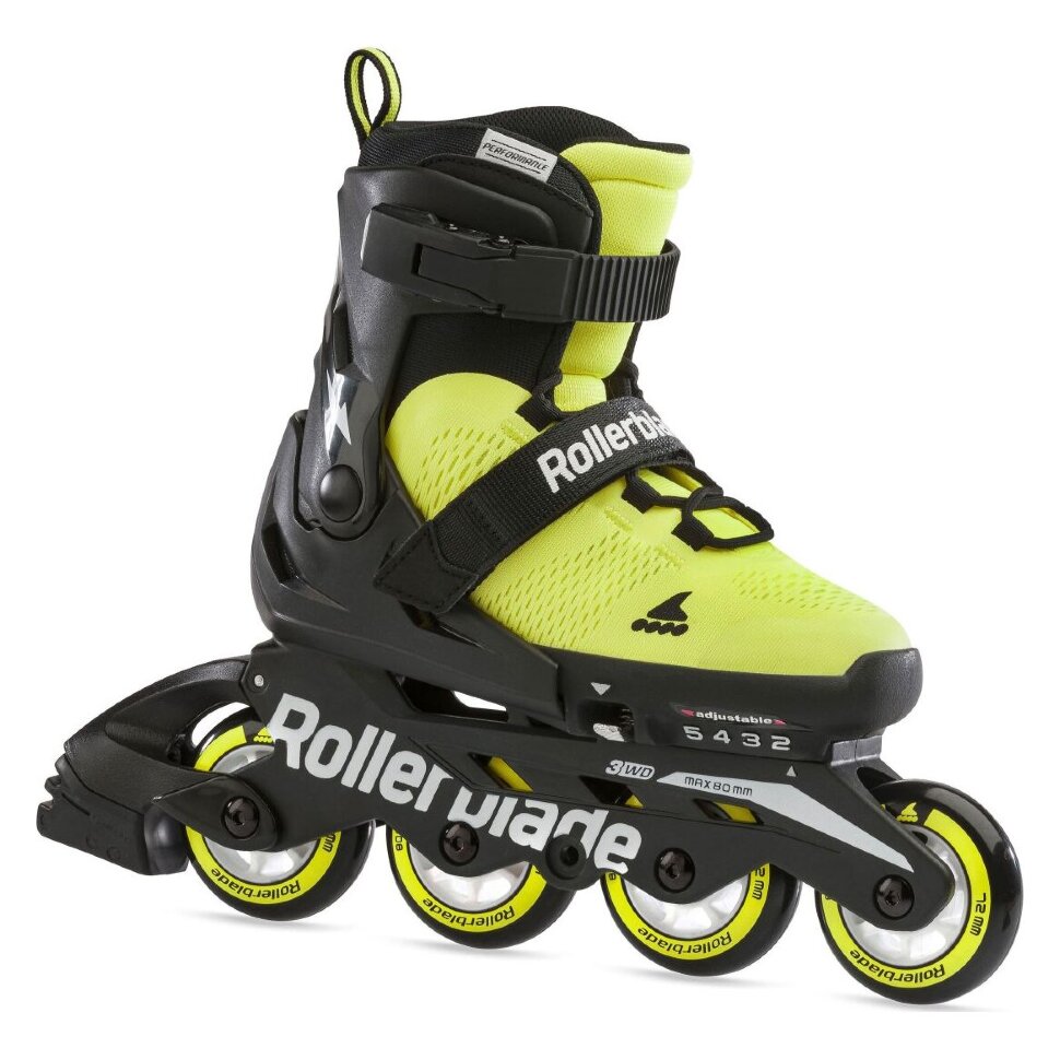 

Ролики детские Rollerblade Microblade SE Neon Yellow Black 2021