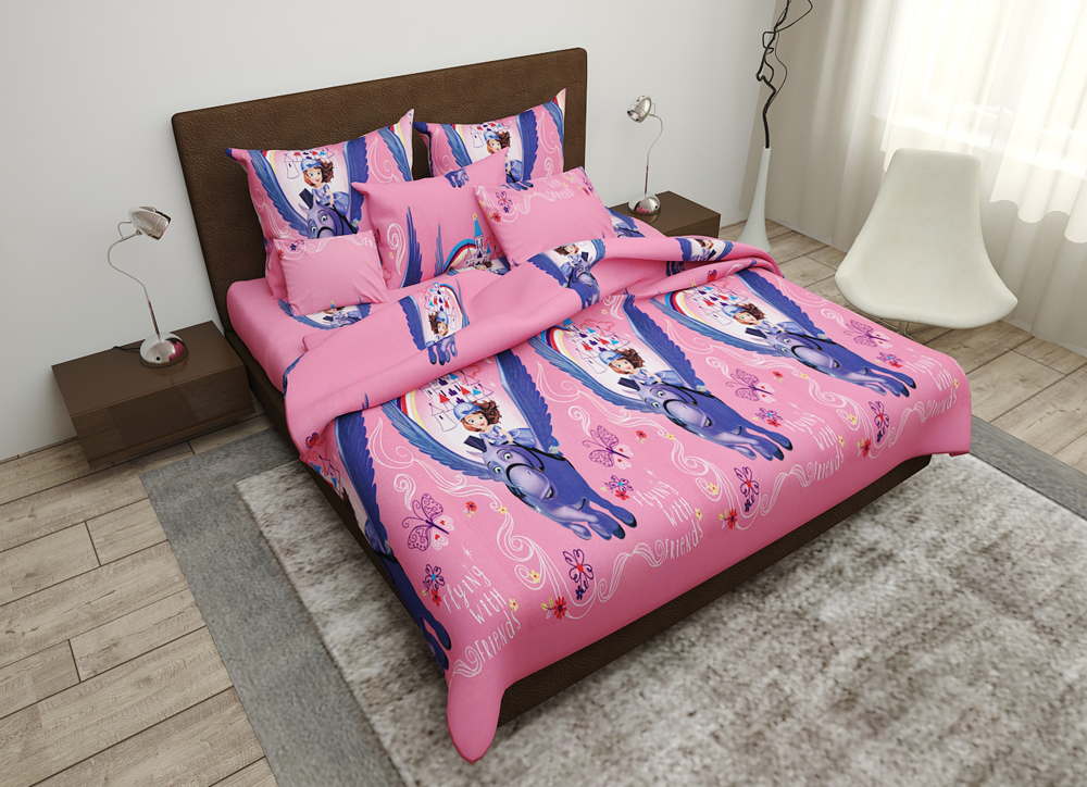 

Комплект постельного белья MirSon Бязь Premium 17-0252 Princess 1.5-спальный