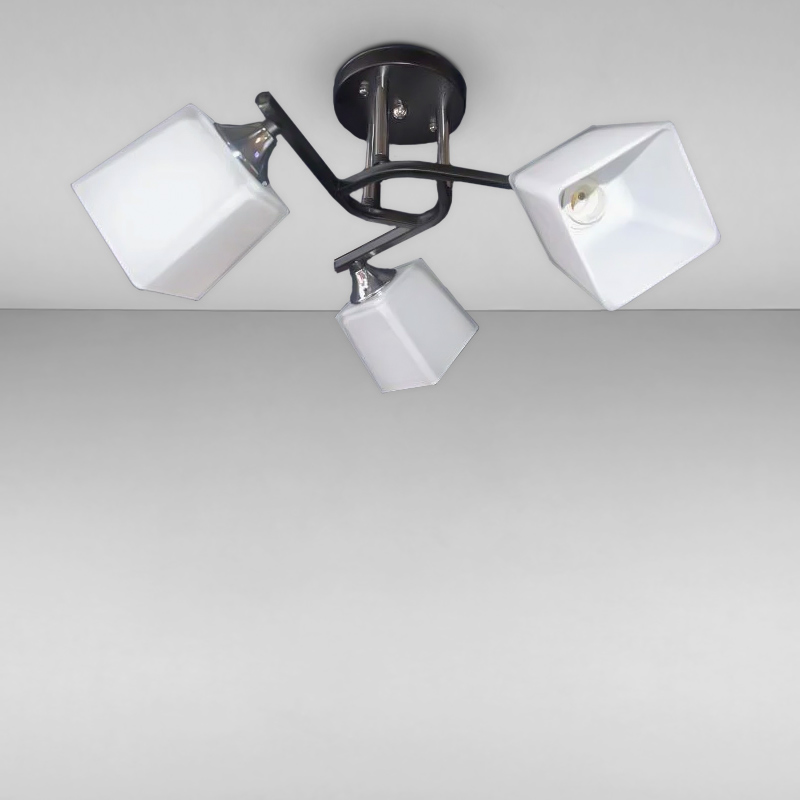 

Люстра потолочная Light House SRS-14112/3 BK черная