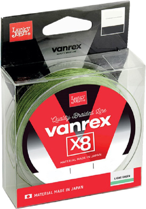 

Шнур плетёный Lucky John VANREX Х8 PE 120 м 0.13 мм (LJ4112-013)