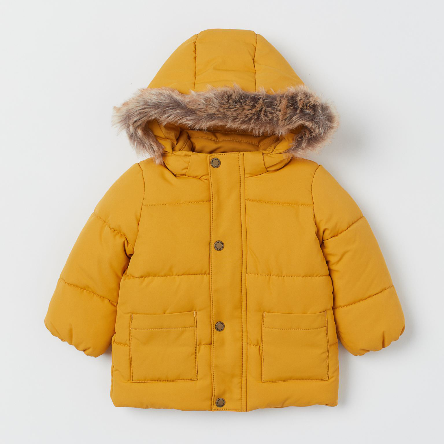 

Демисезонная куртка H&M 510-8820572 92 см Желтая (hm06745625269)