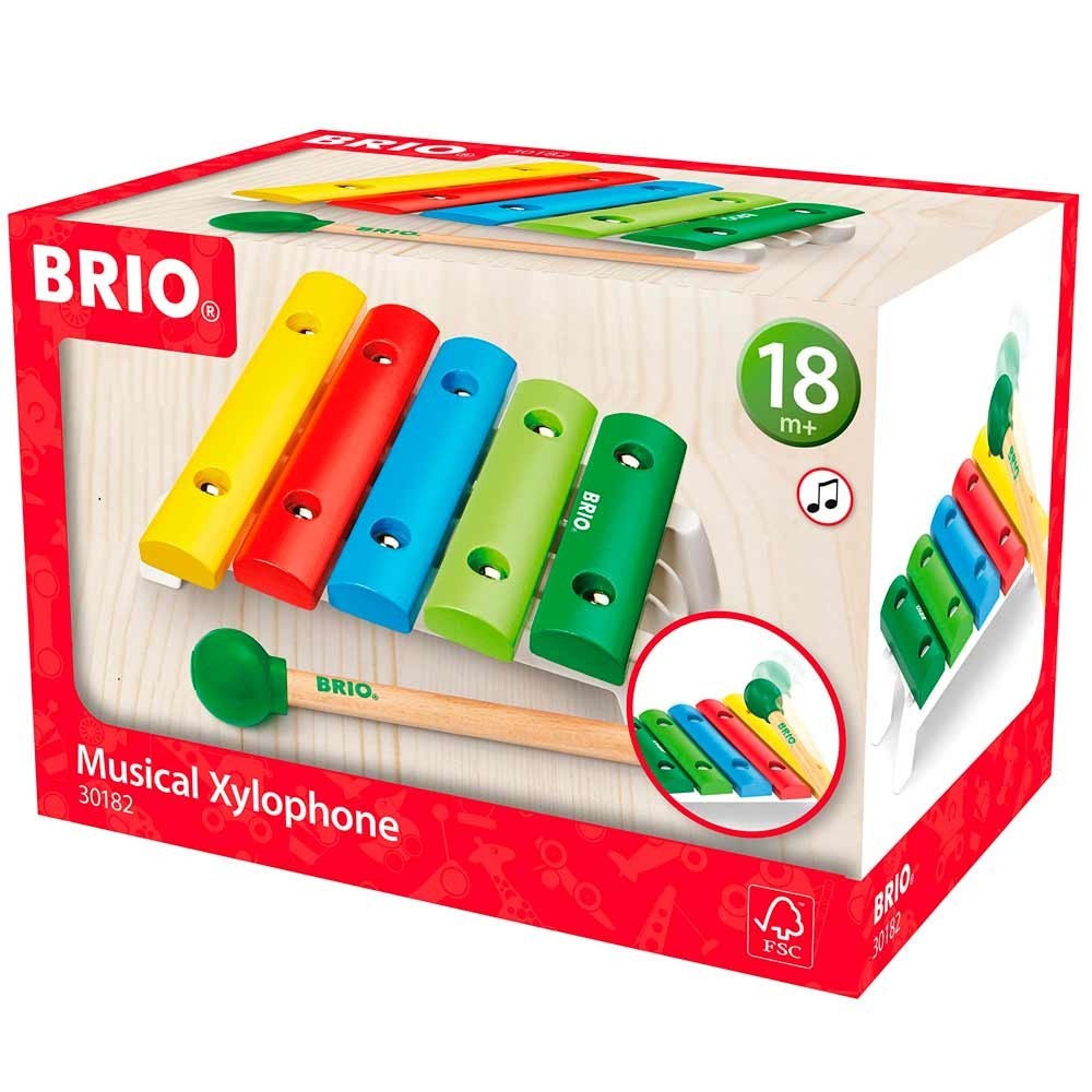 

Музыкальный инструмент BRIO Ксилофон (30182)