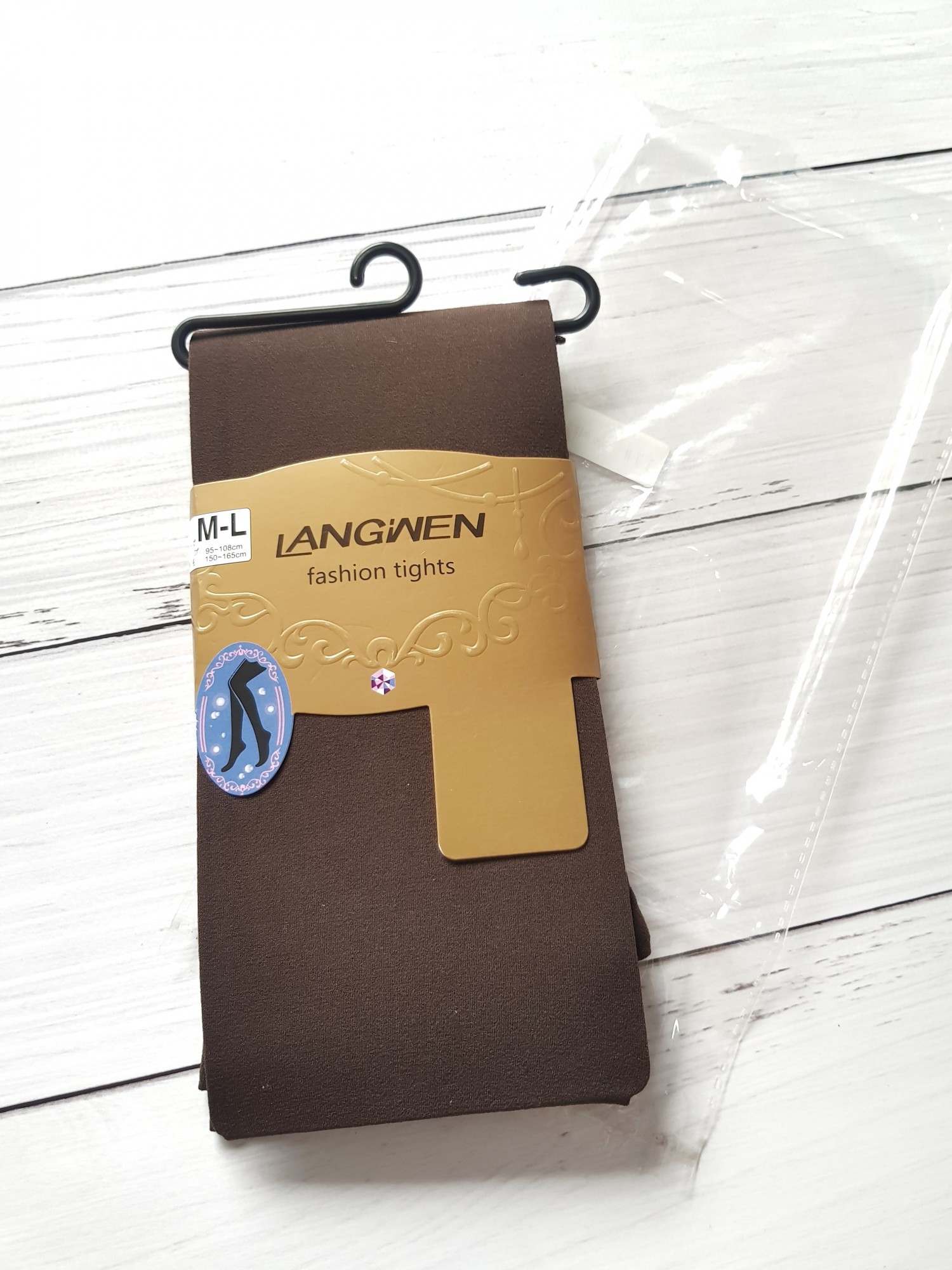 

Колготки однотонные коричневые 40 Den LANGWEN 2806 М, Колготки однотонные коричневые 40 Den LANGWEN 2806 М (44) - 2