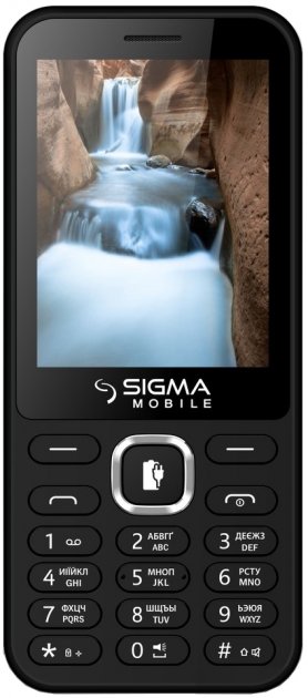 

Мобильный телефон Sigma mobile X-Style 31 Power Black