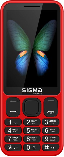 

Мобильный телефон Sigma mobile X-Style 351 Lider Red