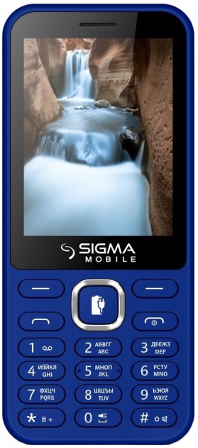 

Мобильный телефон Sigma mobile X-Style 31 Power Blue
