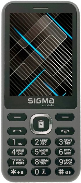 

Мобильный телефон Sigma mobile X-Style 31 Power Grey