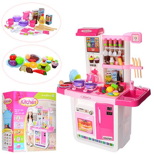 

Кухня игрушка для девочек Limo Toy кухня с водой сенсорным экраном, холодильником WD-A23 высота 98 см