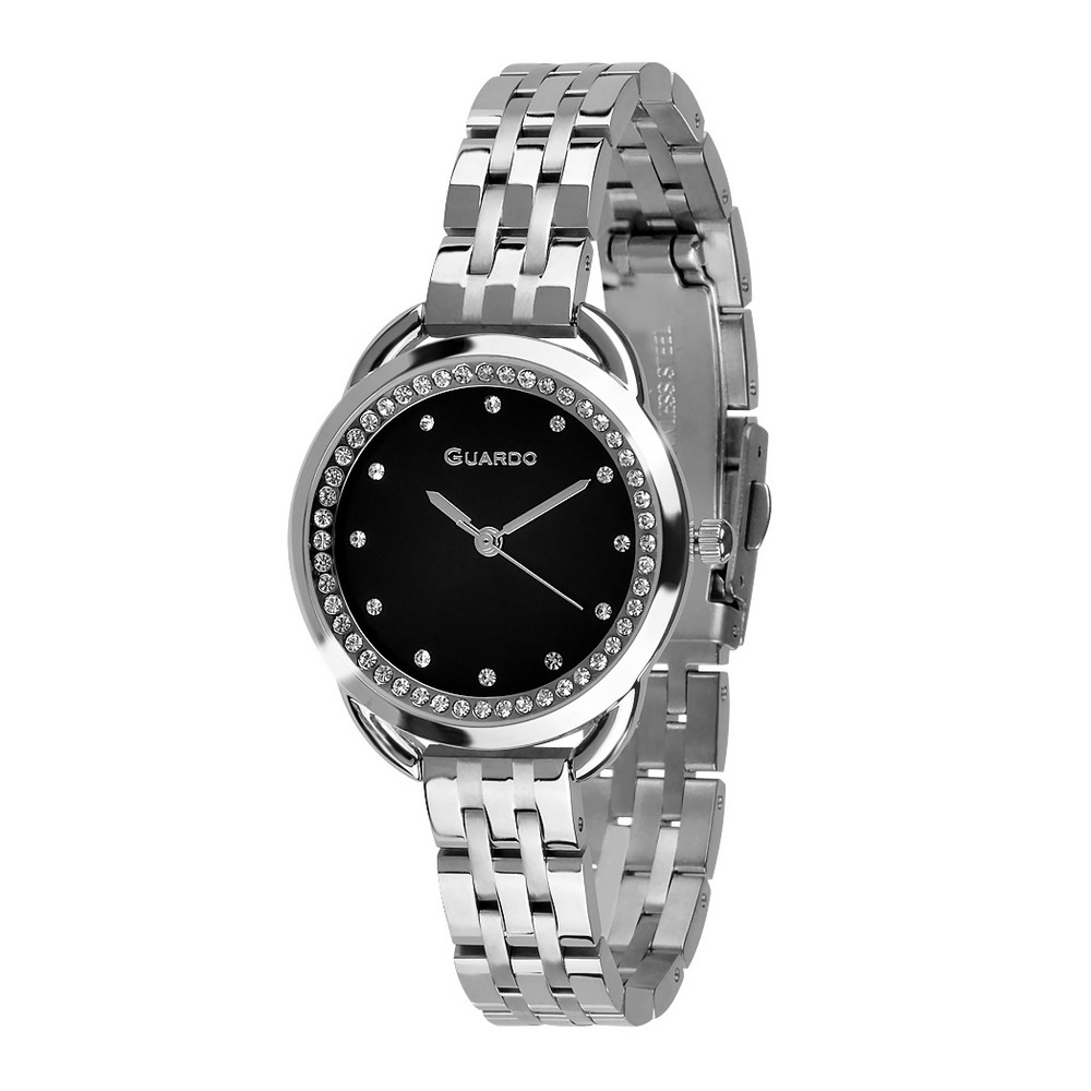 

Наручные часы Guardo 012667-2 Silver-Black