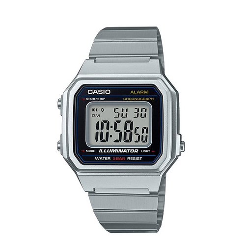 

Наручные часы Casio B650WD-1AEF Silver-Black