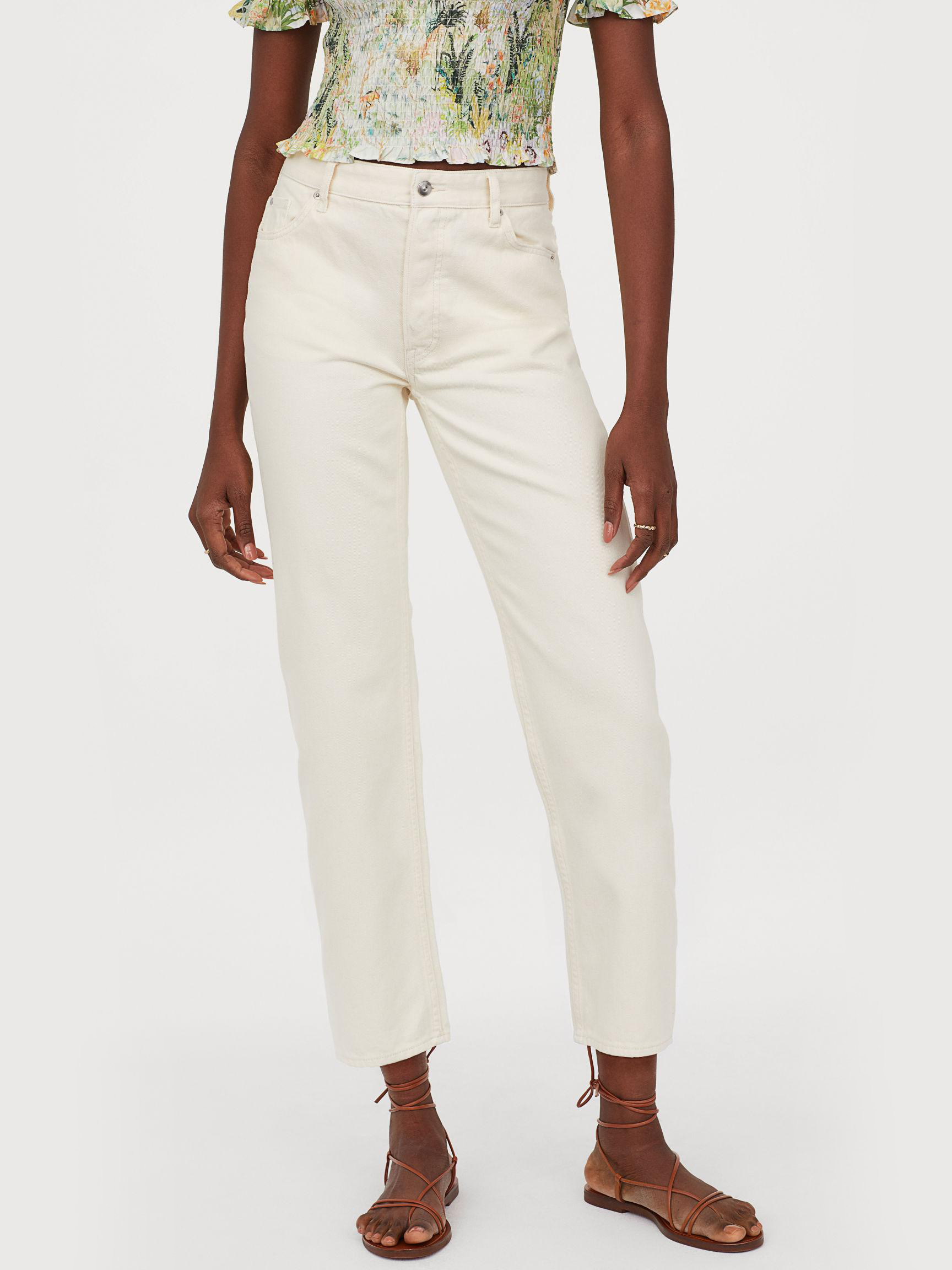 

Джинсы H&M XAZ167509SKUE 38 Молочные
