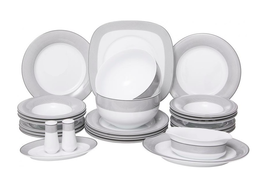 

Сервіз столовий Dankotuwa Porcelain New Deco 25 предметів