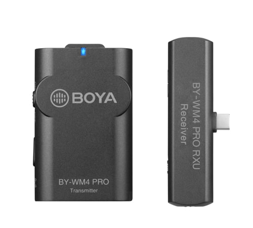 

Система беспроводного микрофона Boya BY-WM4 Pro-K5 для устройств с входом Type-C