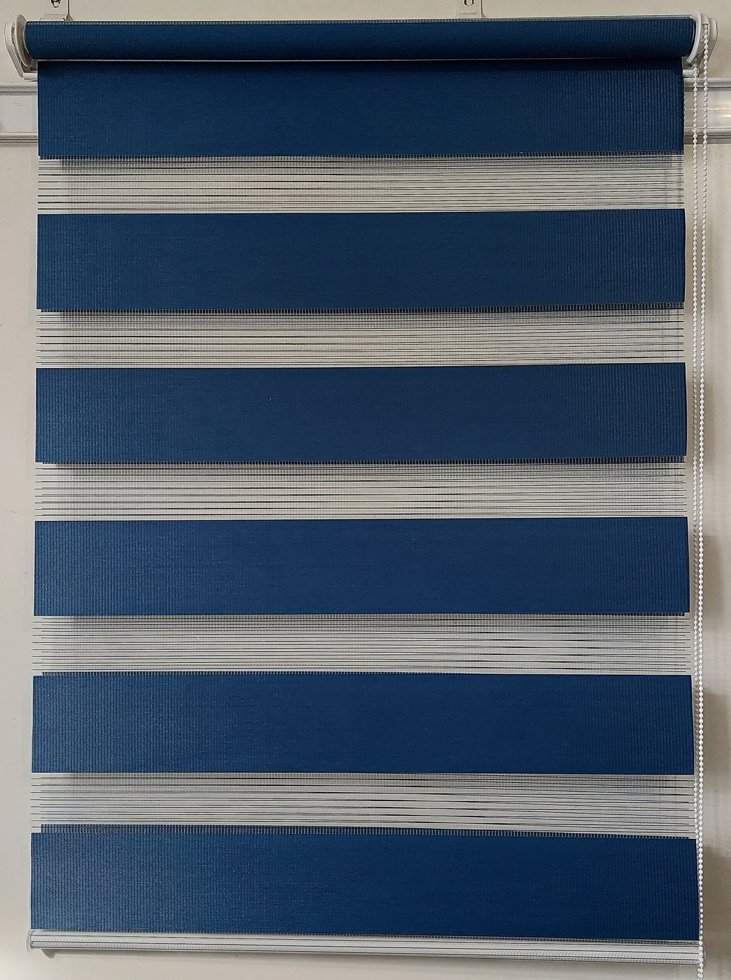 

Рулонная штора Miranda День-ночь ВН DN-239 120*160 см Синий