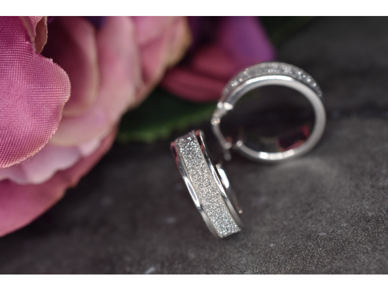 

Дизайнерские Серебряные серьги 925 проба Italy Sky Jewelry 001276