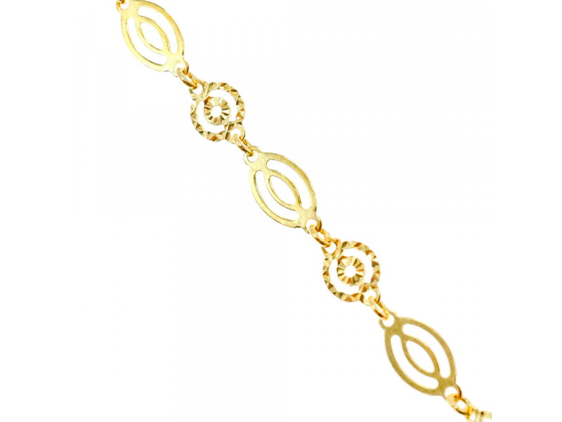 

Серебряный браслет в позолоте Вкус Италии Sky Jewelry 003137