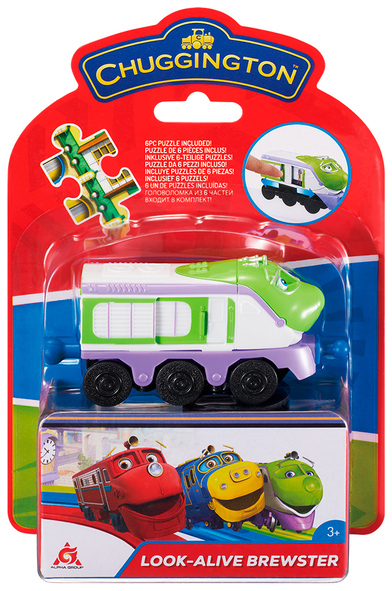 

Паровозик Chuggington Чаггингтон Коко с механической функцией и пазлом (EU890303)