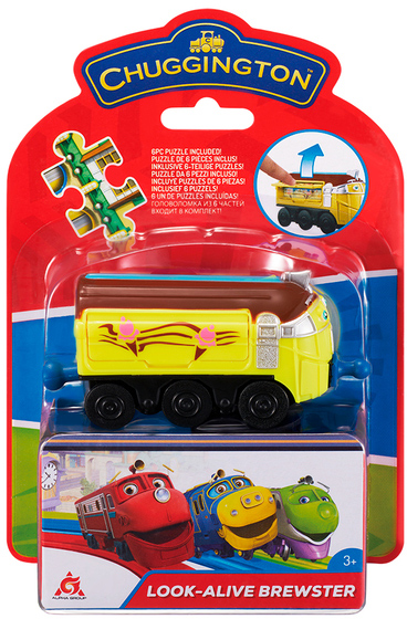 

Паровозик Chuggington Чаггингтон Фростини с механической функцией и пазлом (EU890304)