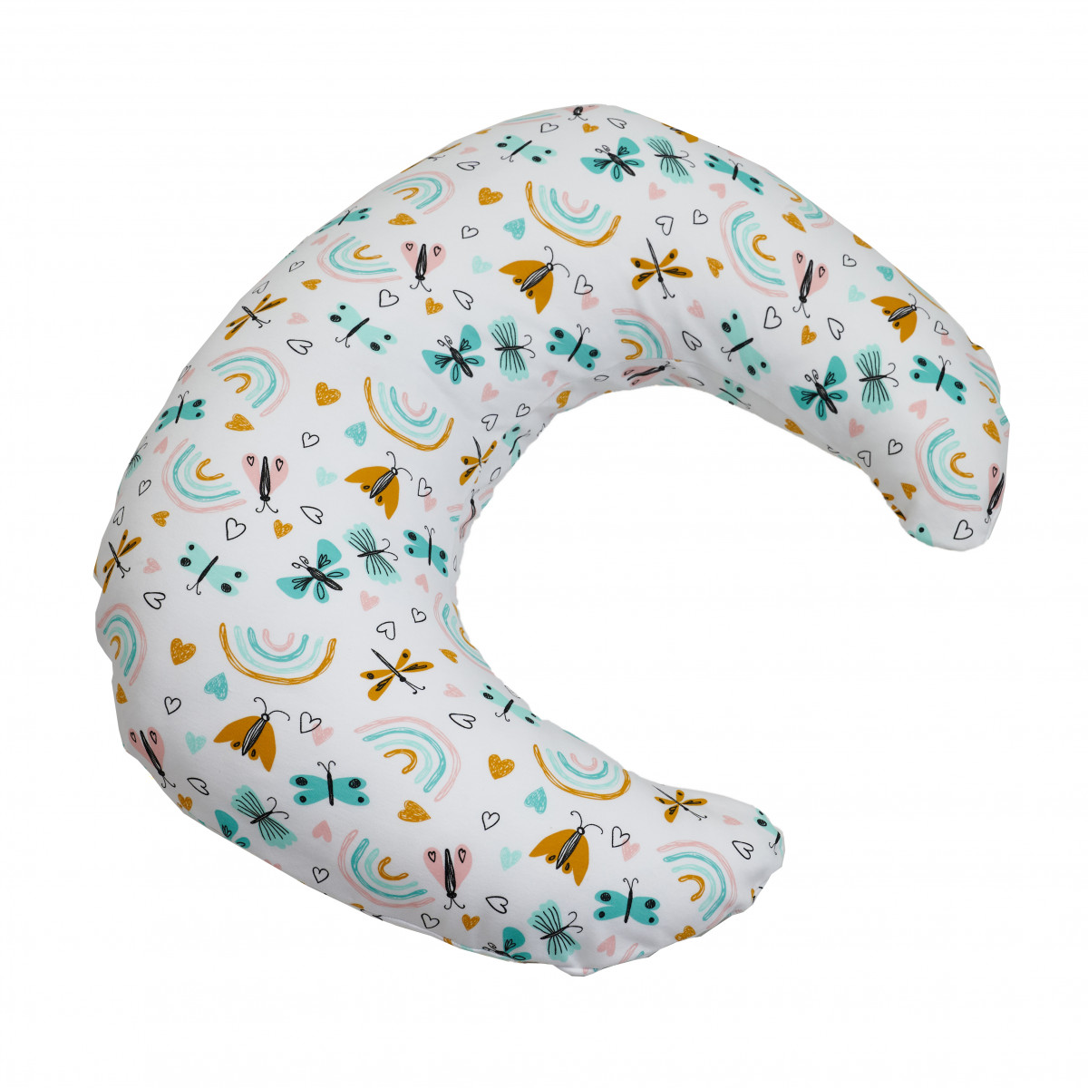 

Подушка для беременных Twins Moon 1204-TM-20B Butterfly Разноцветный 60 х 68 х 18 см