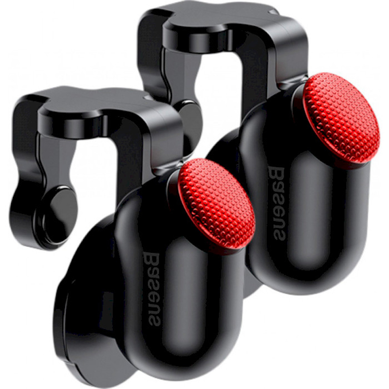 

Геймпад триггер Baseus Red-Dot Mobile Game Scoring Tool Black (ACHDCJ-01), Black-Red