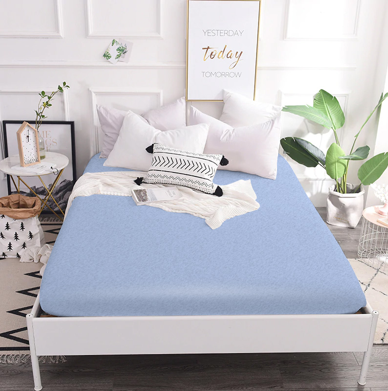 

Простынь на резинке махровая MirSon 19-301 Odayl Outlet 140x190 см