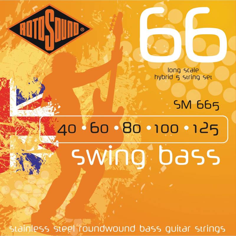 

Струны для бас-гитары ROTOSOUND SM665 83451