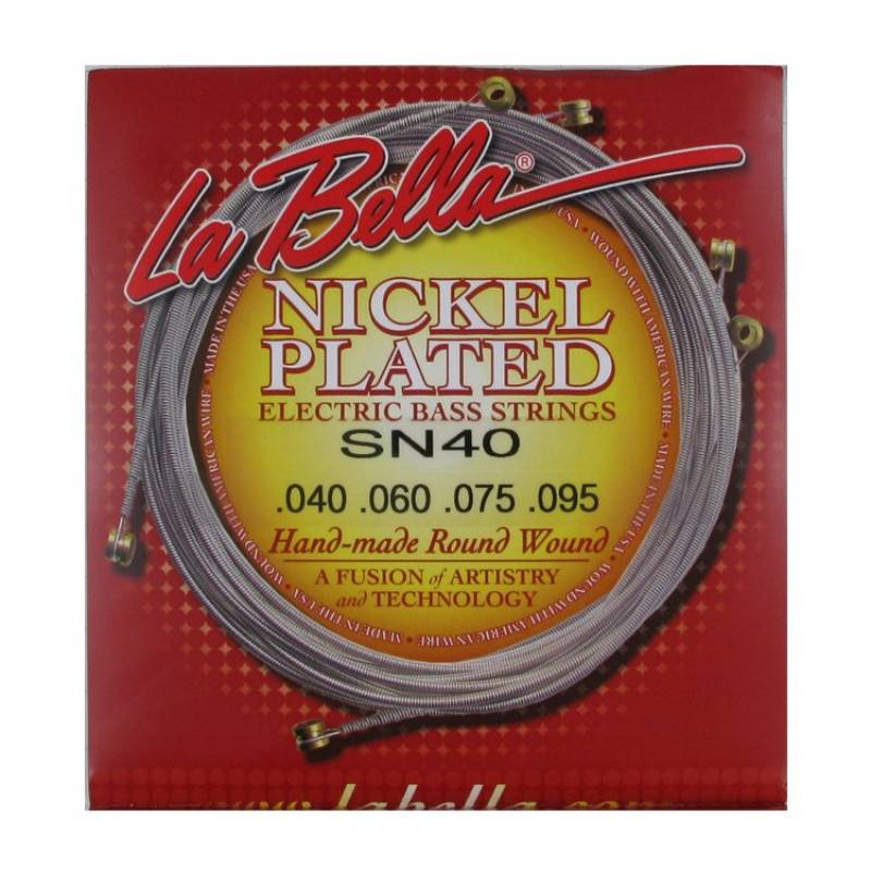 

Струны для бас-гитары La Bella SN40 40-95 197800