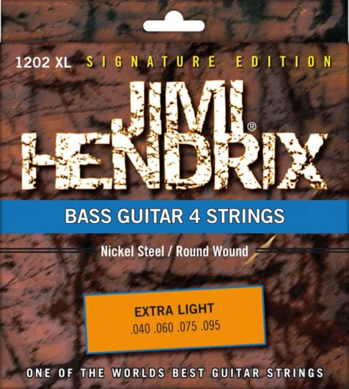 

Струны для бас-гитары JIMI HENDRIX 1202 XL 195655
