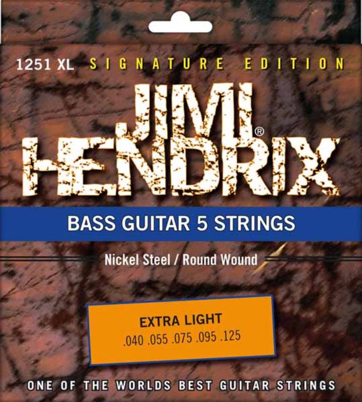

Струны для бас-гитары JIMI HENDRIX 1251 XL 195656