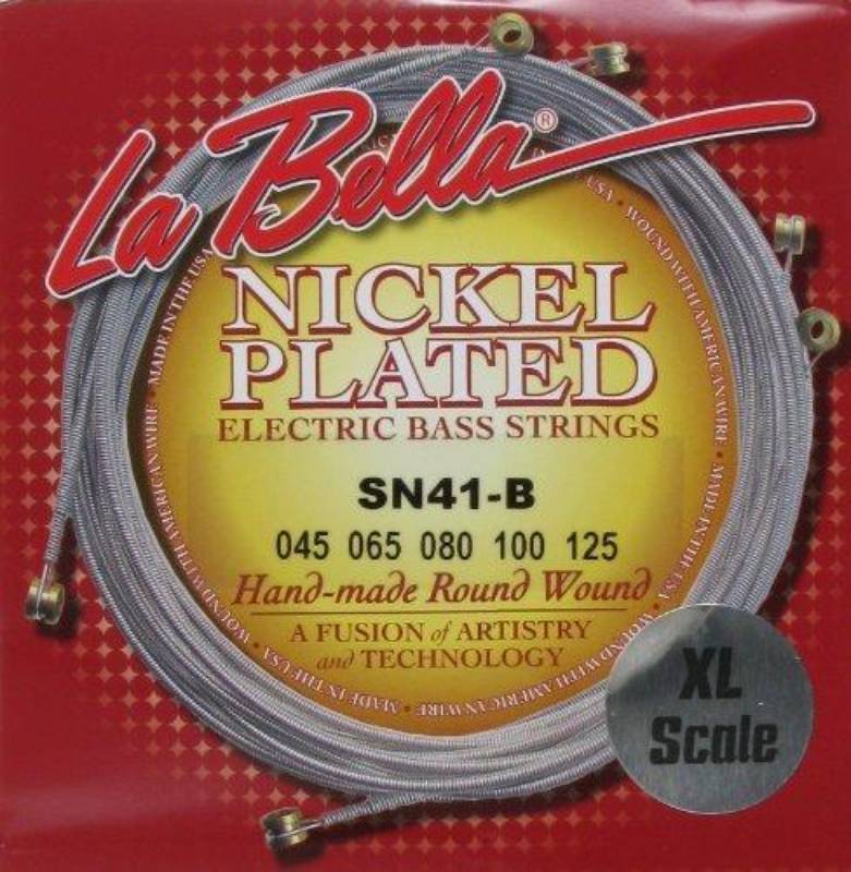 

Струны для бас-гитары La Bella SN41B 45-125 197874