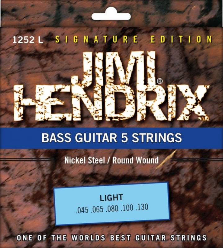 

Струны для бас-гитары JIMI HENDRIX 1252 L 195657
