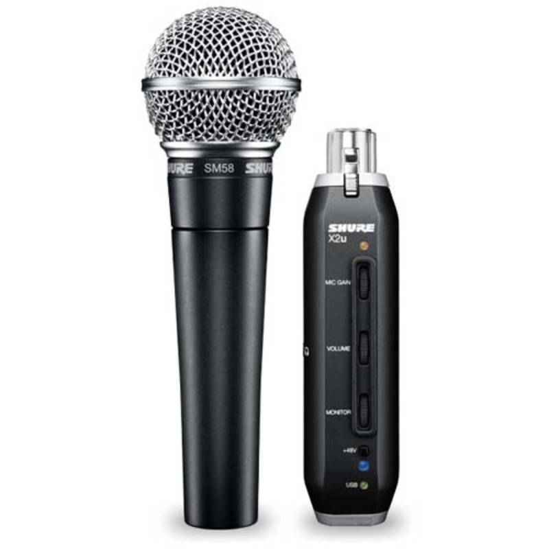 

USB Микрофон SHURE SM58X2u 54138