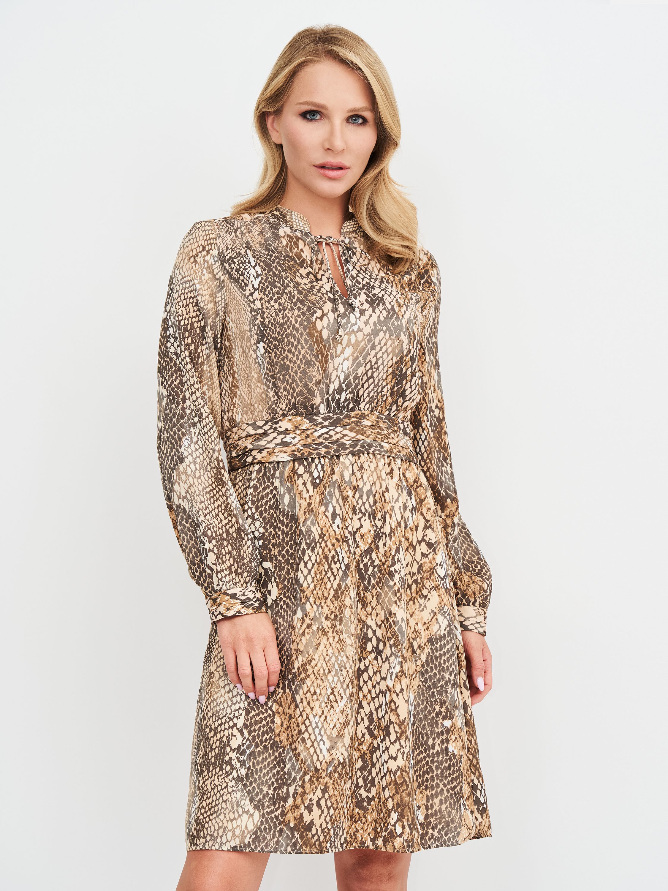 

Платье H&M 1107-7891470  Бежевое, Платье H&M 1107-7891470 44 Бежевое