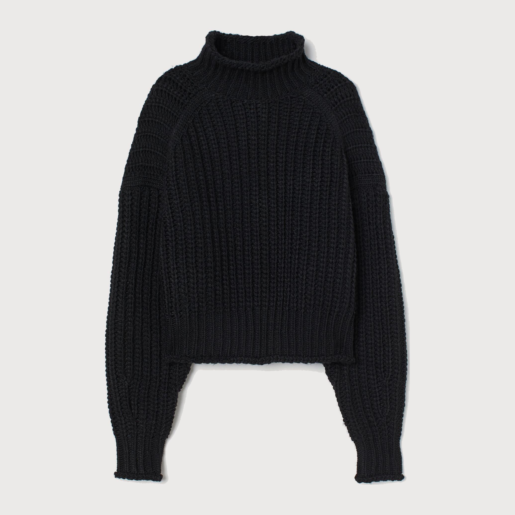 

Свитер H&M 203-8732792 M Черный