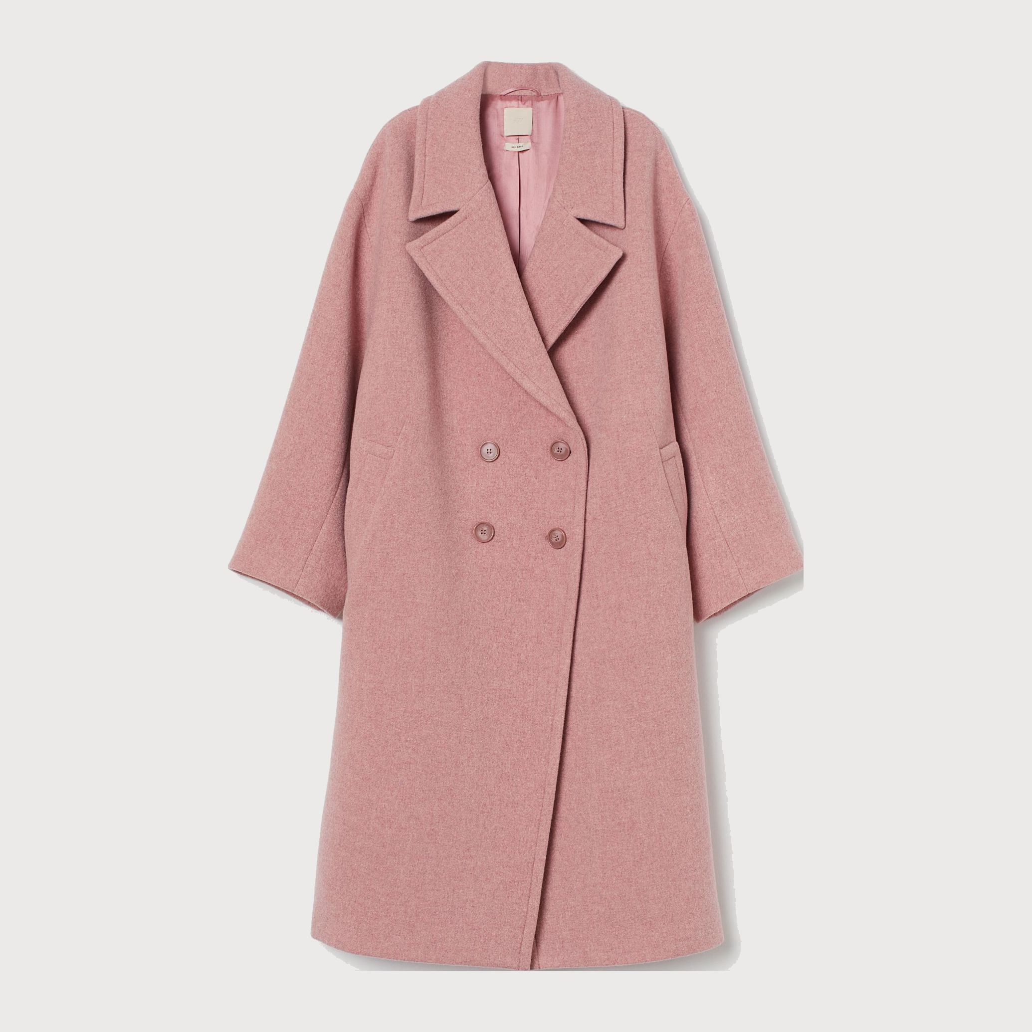 

Пальто H&M 309-8947632  Розовое, Пальто H&M 309-8947632 S Розовое