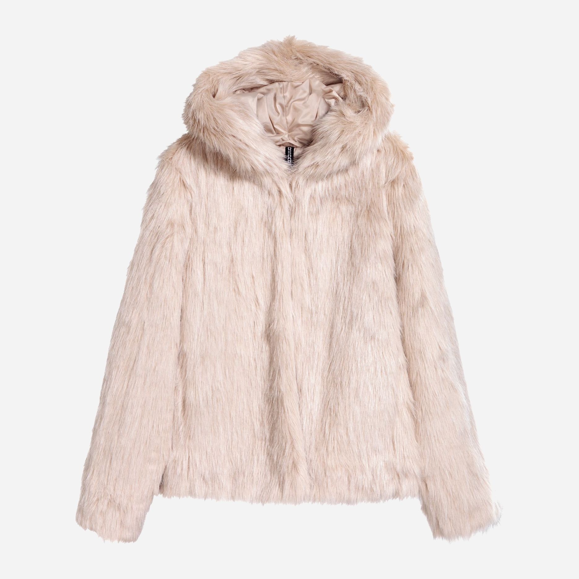 

Эко полушубок H&M 410-5459216  Светло-бежевый, Эко полушубок H&M 410-5459216 36 Светло-бежевый