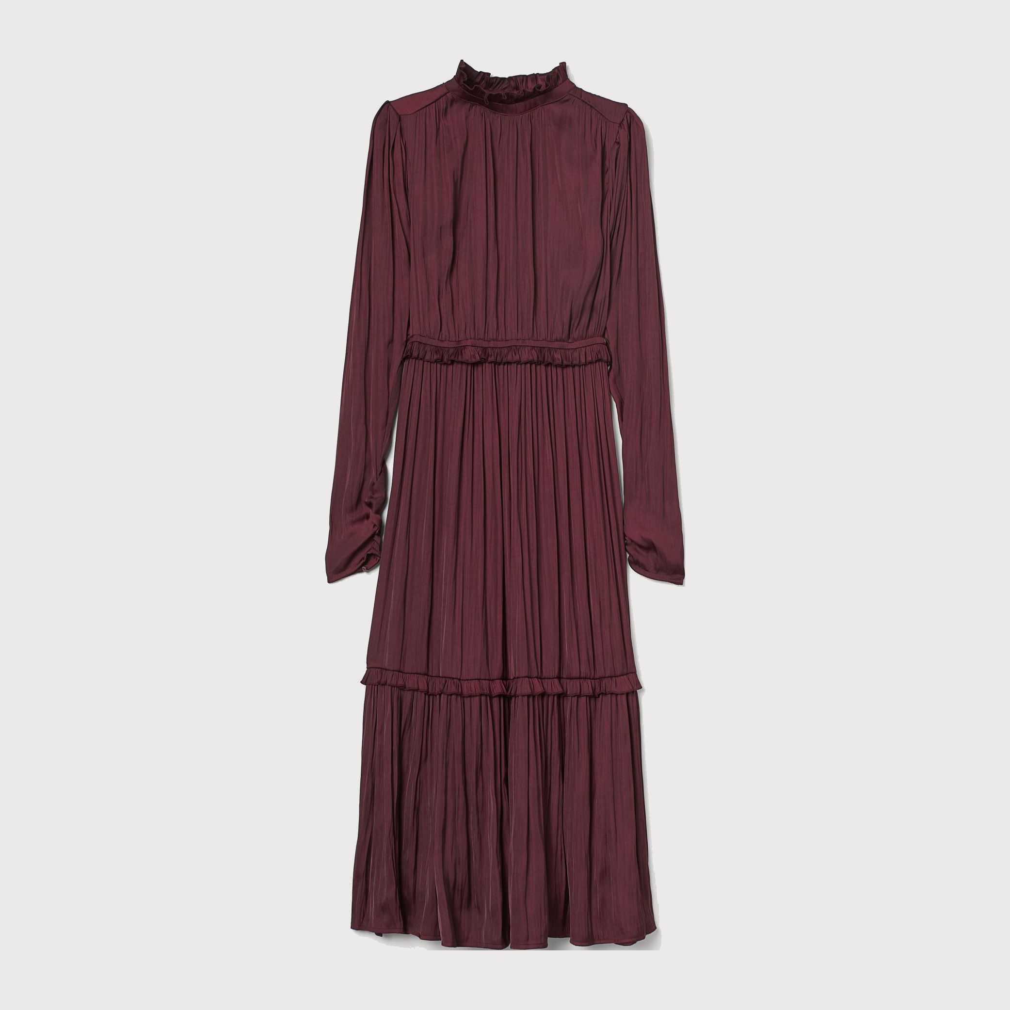 

Платье H&M 710-9262772  Бордовое, Платье H&M 710-9262772 40 Бордовое