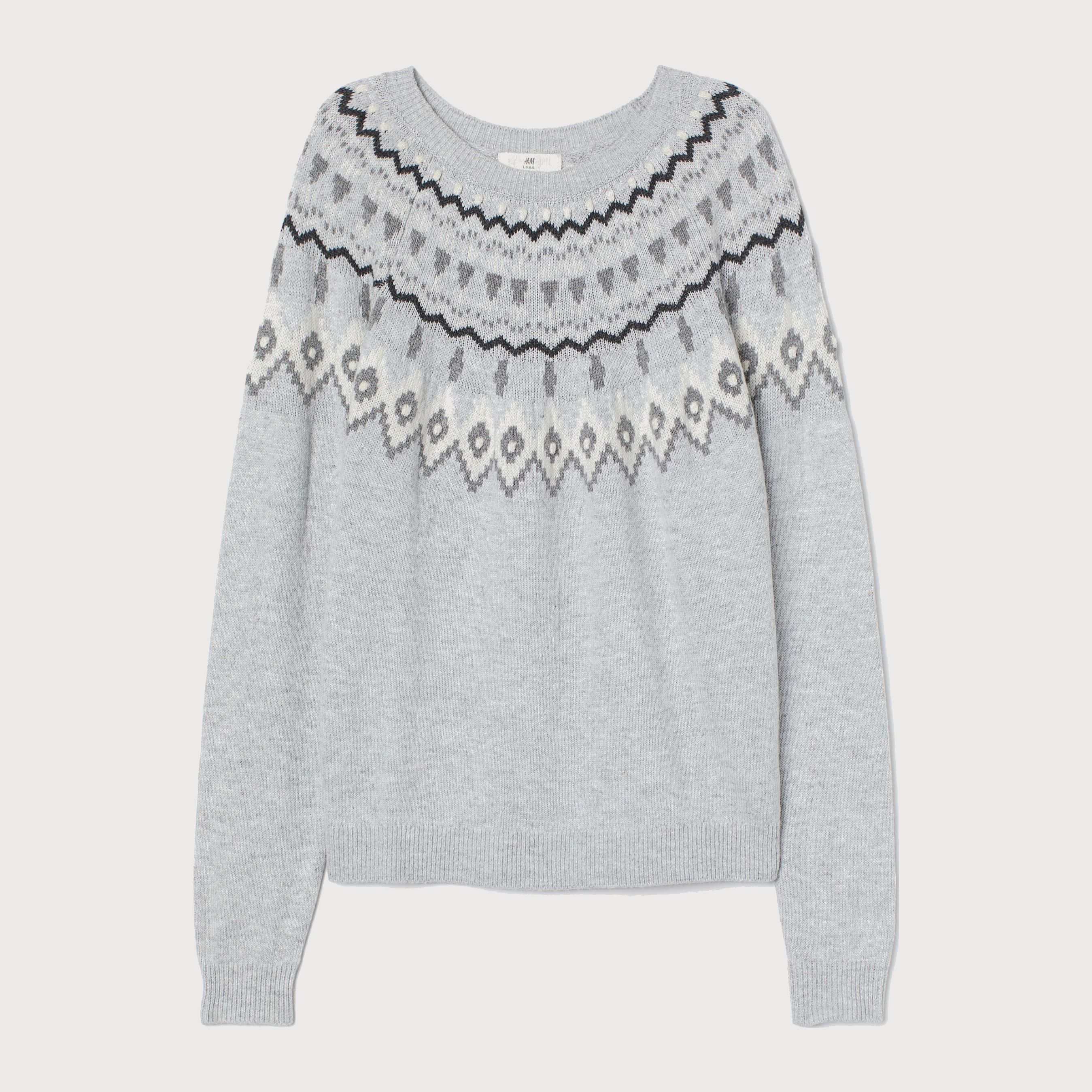 

Джемпер H&M 7503970 S Серый