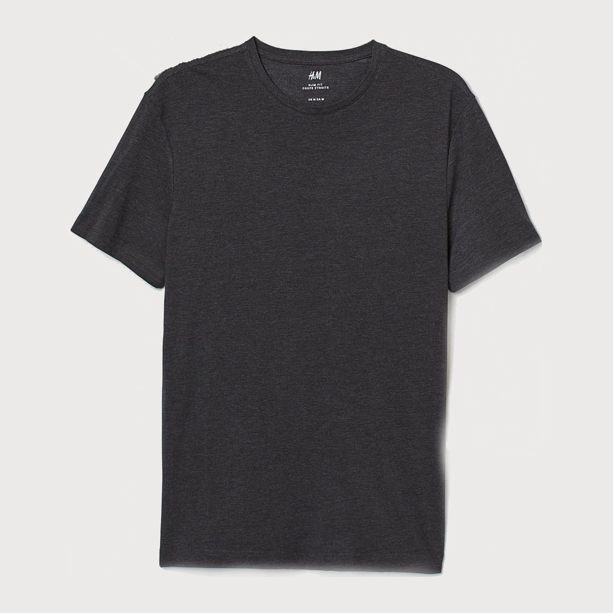 

Футболка H&M 6246841bar XL Темно-серая