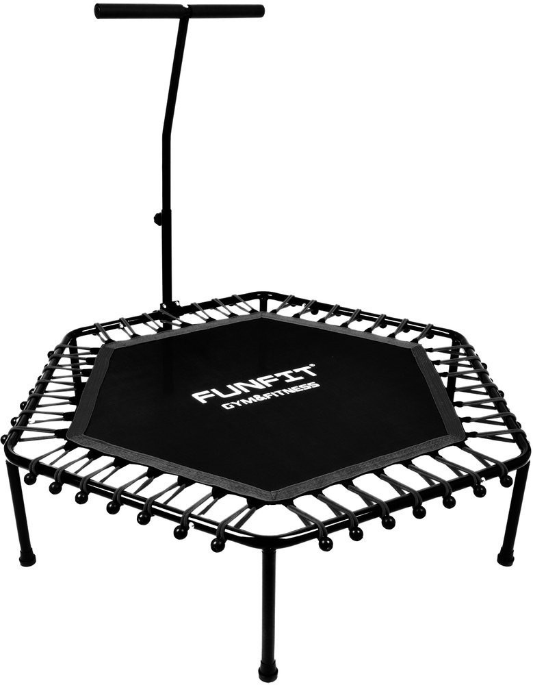 

Батут для фітнесу з ручкою FunFit 130 см Black