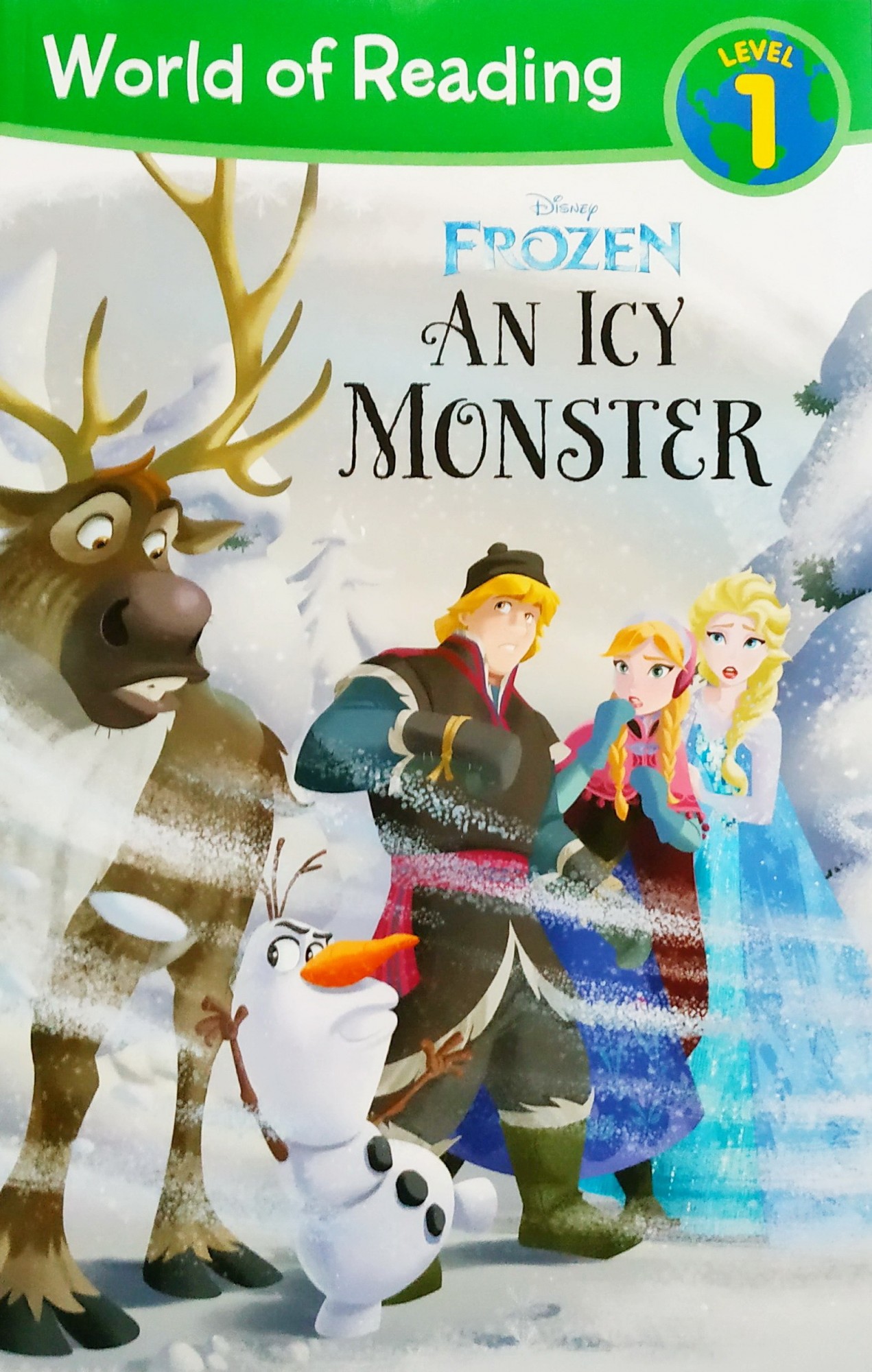 

Книга на английском Фрозен Холодное сердце Frozen. An Icy Monster