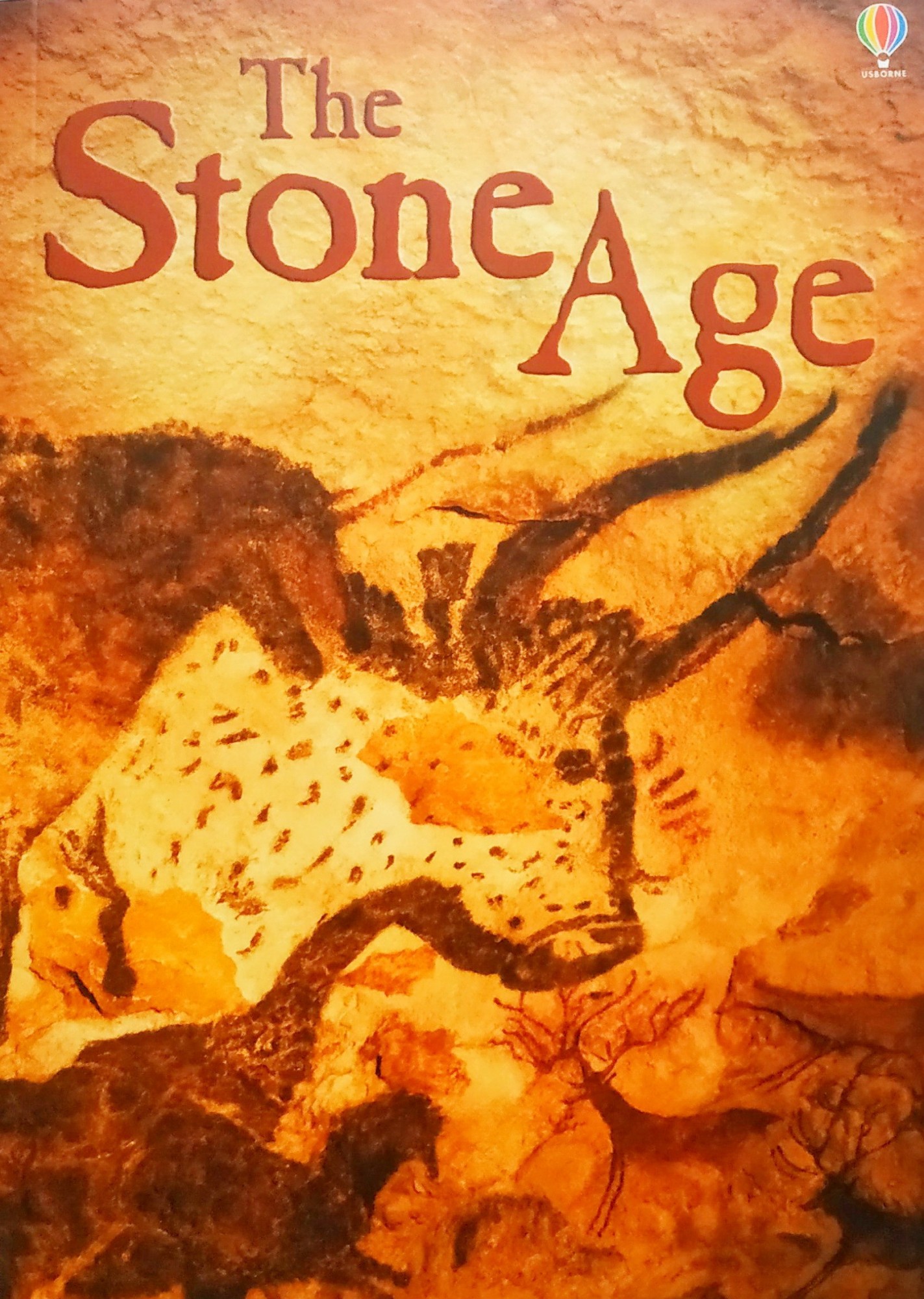 

Детская энциклопедия на английском Каменный век The Stone Age Usborne